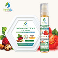 Organic Beetroot Lip Balm for Dry and Chapped Lips, Premium Lip Care Serum with Natural Botanical Oils