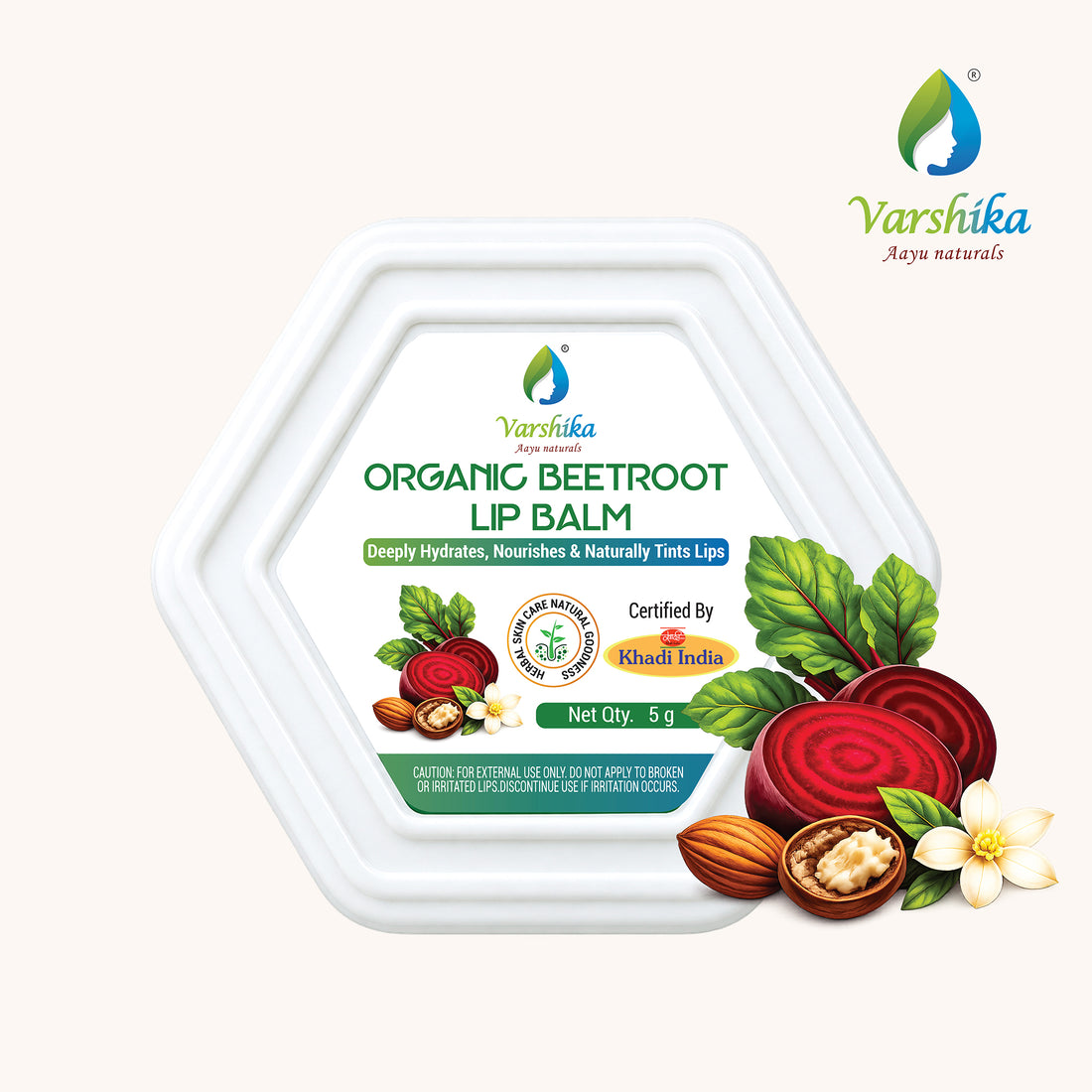 Organic Beetroot Lip Balm